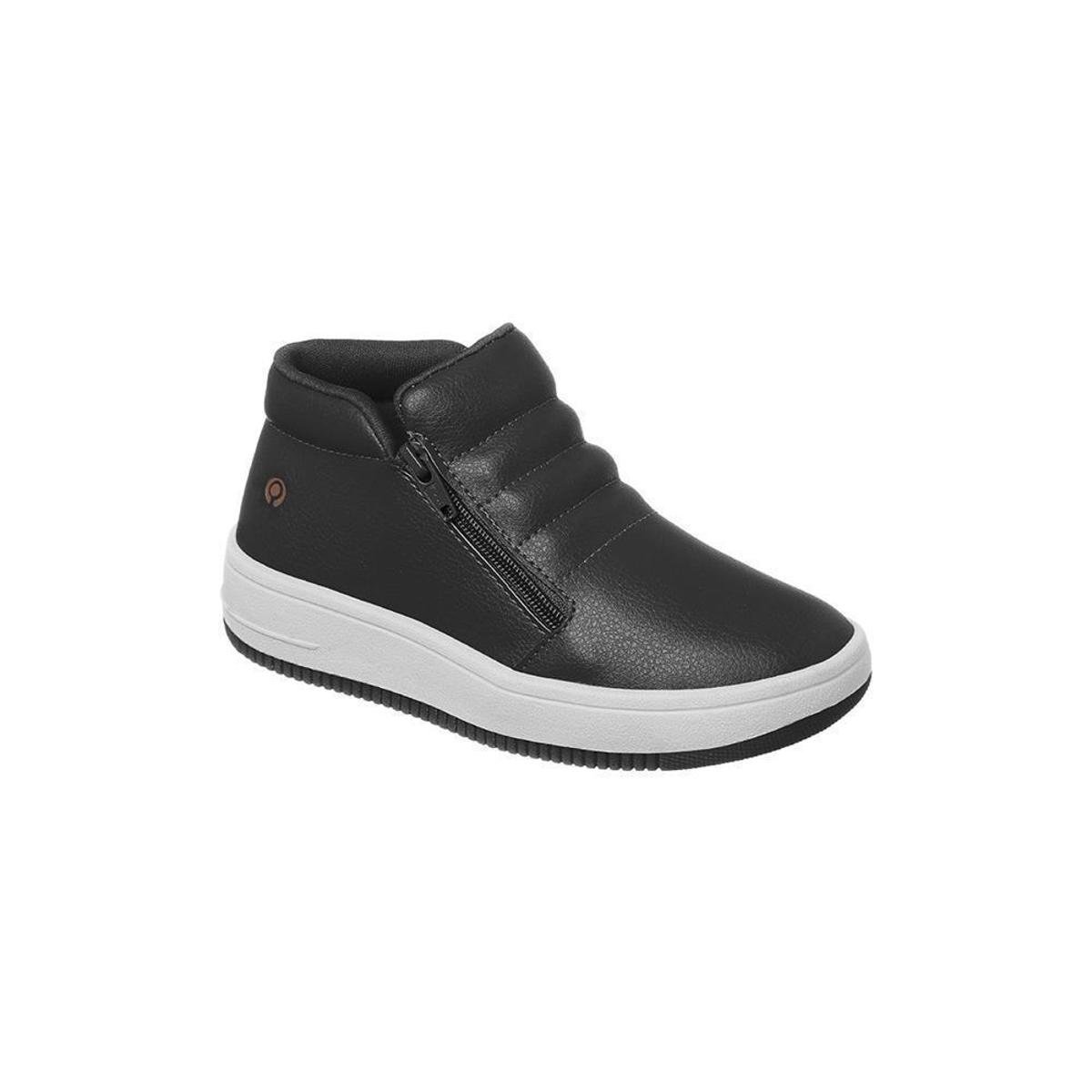 Tênis Infantil Masculino Ortopé Bliss Teen Boot Zíper Leve Menor preço em Tênis Infantil Masculino Ortopé Bliss Teen Boot Zíper Leve
