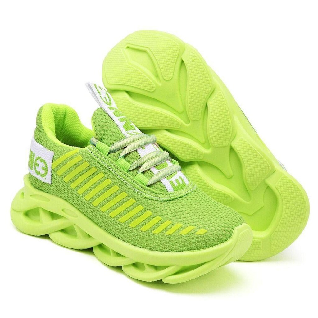 Tênis Infantil Masculino Solado Trançado Confortavel