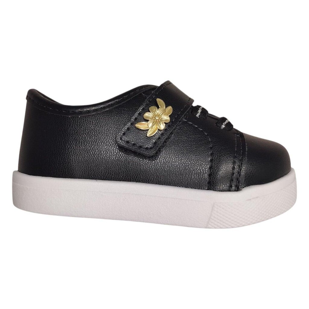 Tenis Infantil Menina Bebe Molekinha Cadarço Casual 2118.587
