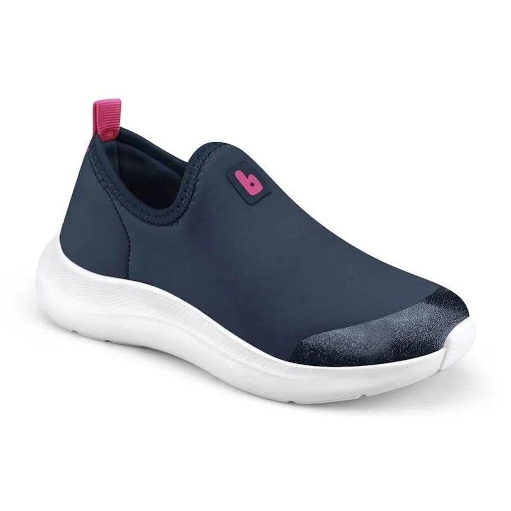 Tênis Infantil Menina Bibi Action Azul Naval e Pink
