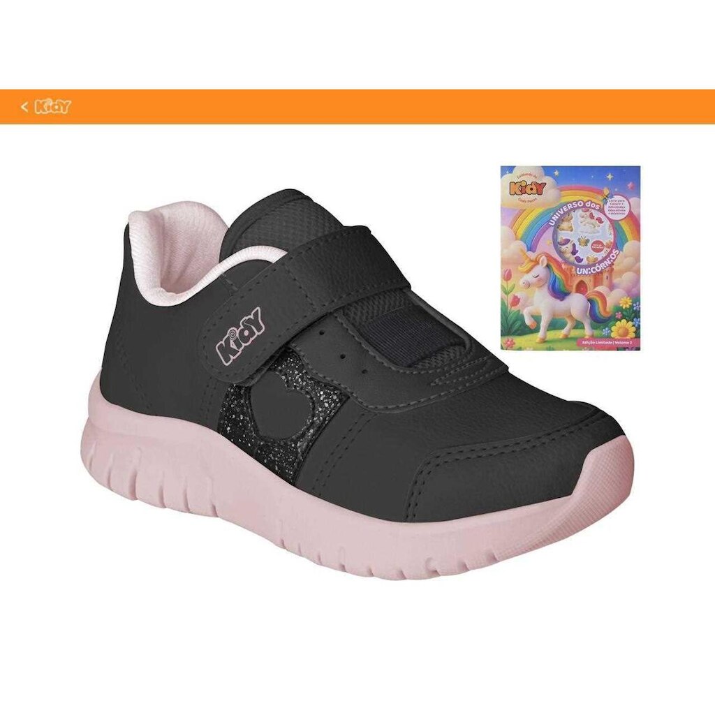 Tênis Infantil Menina Kidy Ultra Flex