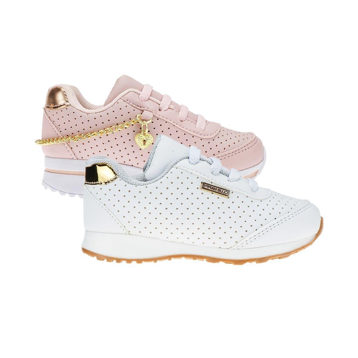 Tenis Infantil Menina Promocao KIT PARES Tam 24 ao 34