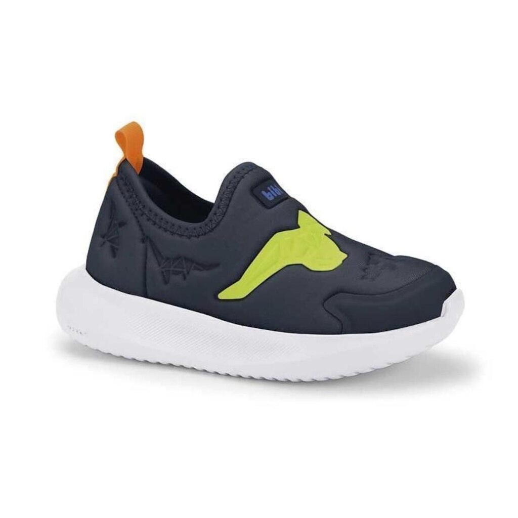 Tênis Infantil Menino Bibi Flash Marinho Citrus