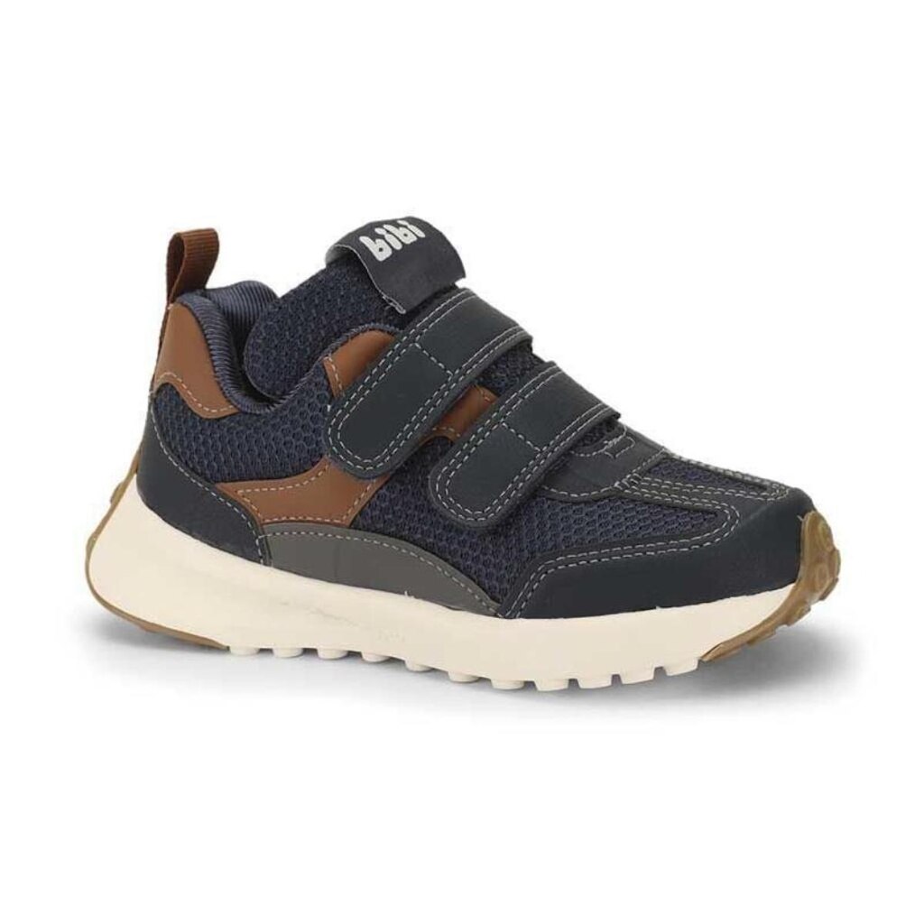 Tênis Infantil Menino Bibi Jogging Mini Marinho Marron