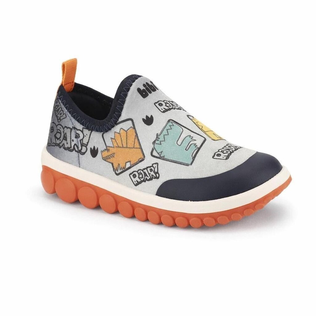 Tênis Infantil Menino Bibi Roller 2.0 Marinho com Dinossauro