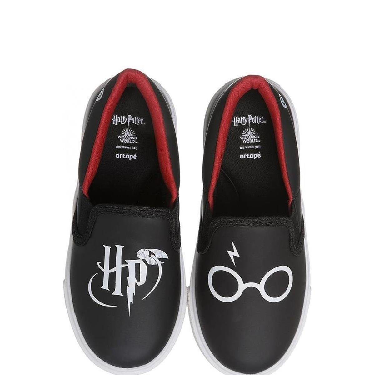 Tênis Infantil Menino Slip Ortopé Casual Sport Harry Potter Menor preço em Tênis Infantil Menino Slip Ortopé Casual Sport Harry Potter