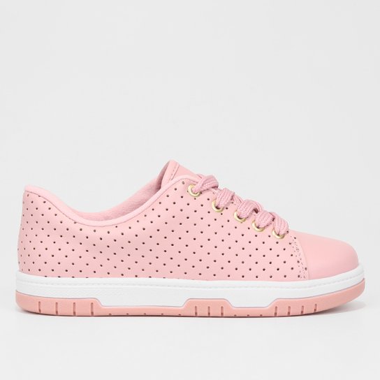 Tênis Infantil Molekinha Cano Baixo Menina - Rosa Menor preço em Tênis Infantil Molekinha Cano Baixo Menina - Rosa