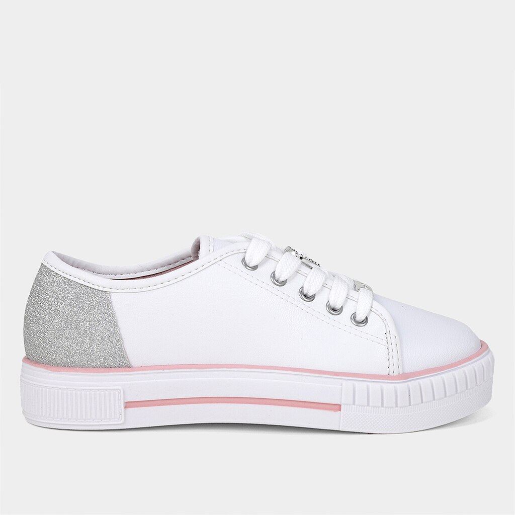 Tênis Infantil Molekinha Glitter Mini Shine Menina