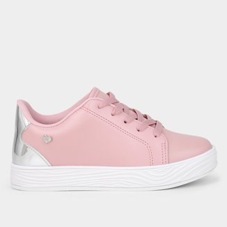 Tênis Infantil Molekinha Metal Glamour Menina