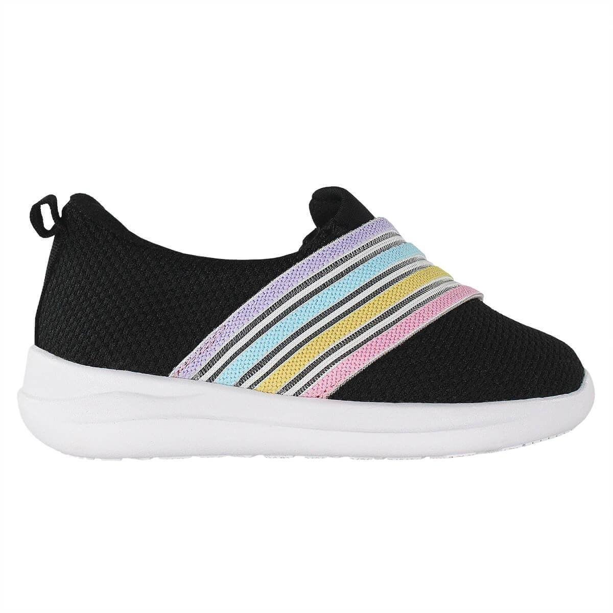 Tênis Infantil Molekinha Slip On Preto - Preto | Netshoes