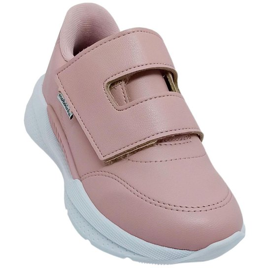 Tênis Infantil Molekinha Tira Pronta Velcro Meninas Napa - Rosa Menor preço em Tênis Infantil Molekinha Tira Pronta Velcro Meninas Napa - Rosa