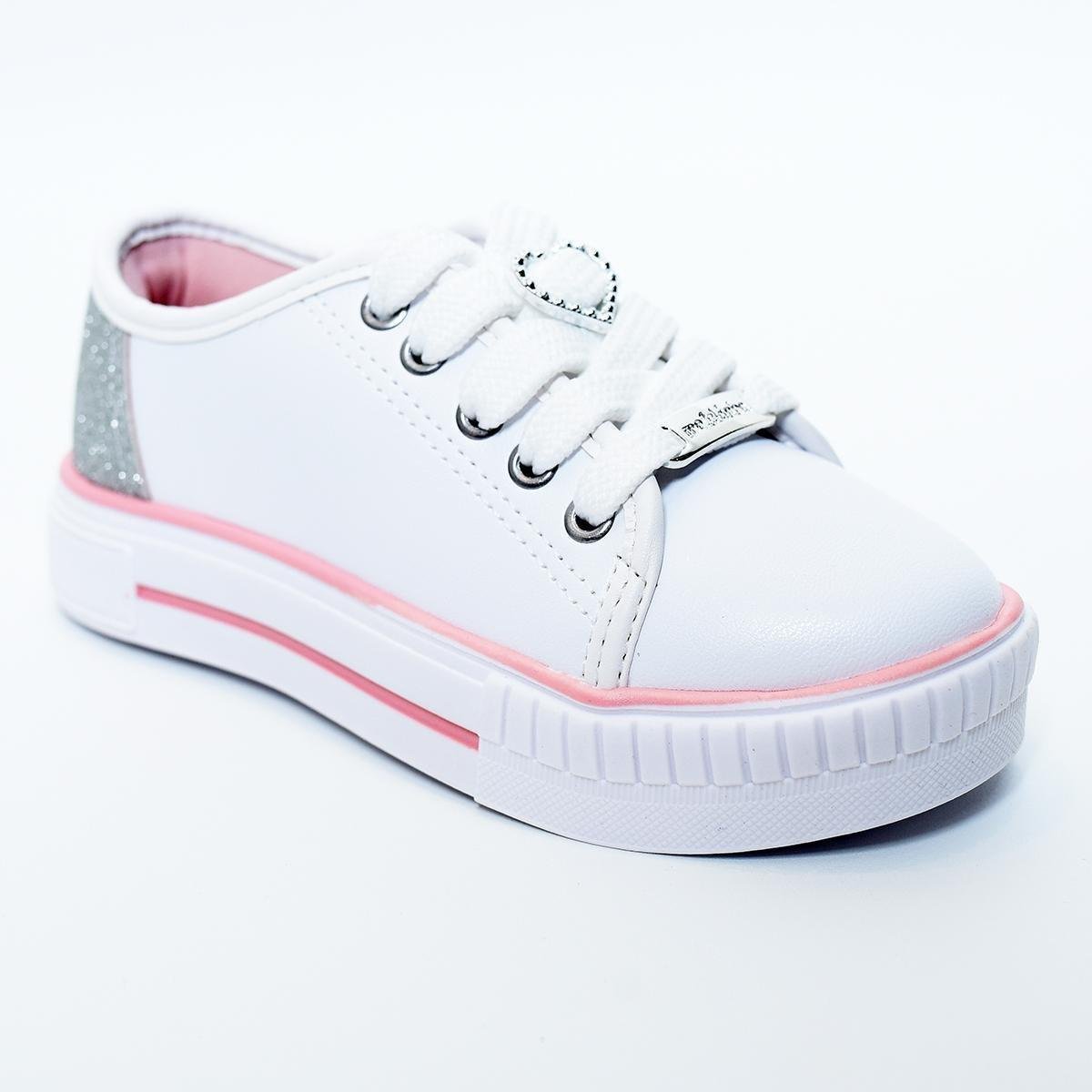 Tenis Molekinha Infantil Menina Branco Tênis Infantil Molekinha