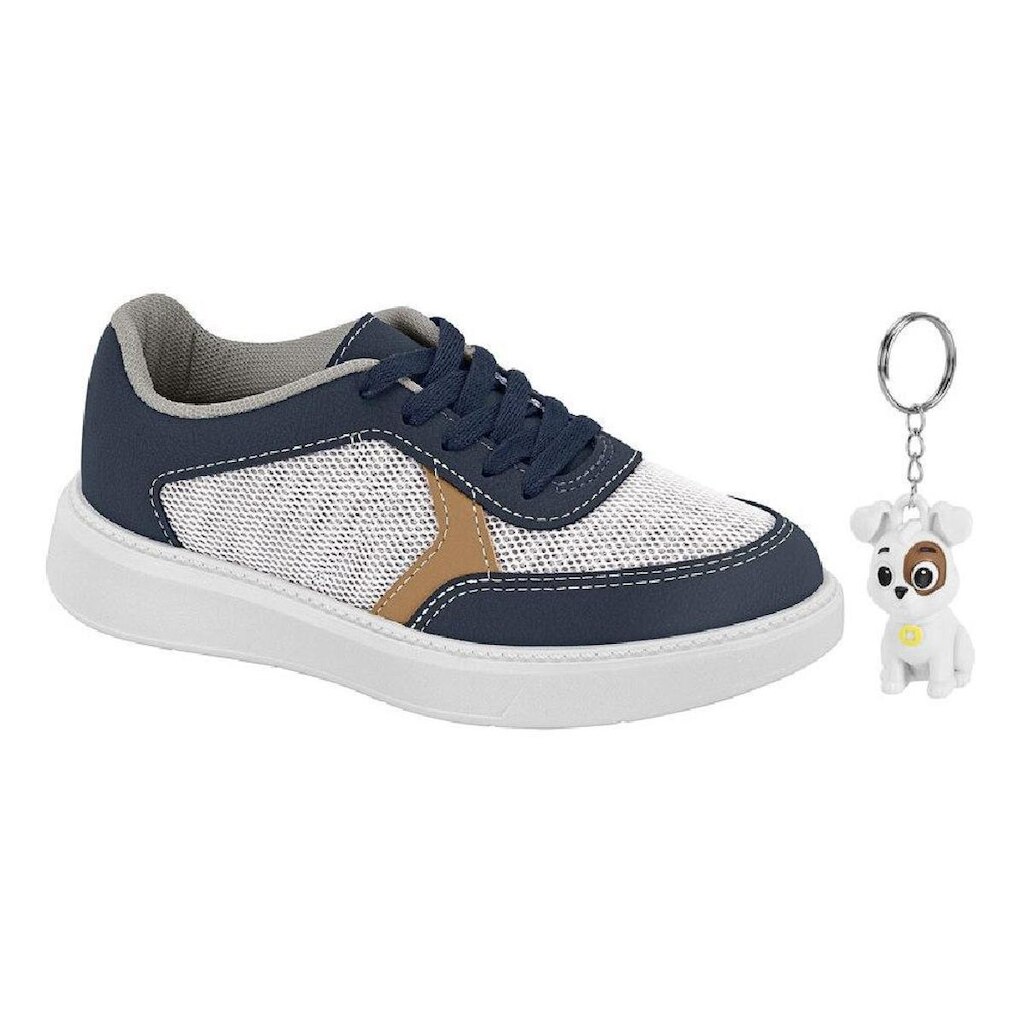 Tênis Infantil Molekinho Casual Menino Com Chaveiro Cachorro 2861.120