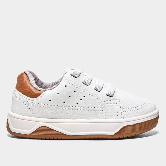 Tênis Infantil Molekinho V Menino - Branco Menor preço em Tênis Infantil Molekinho V Menino - Branco