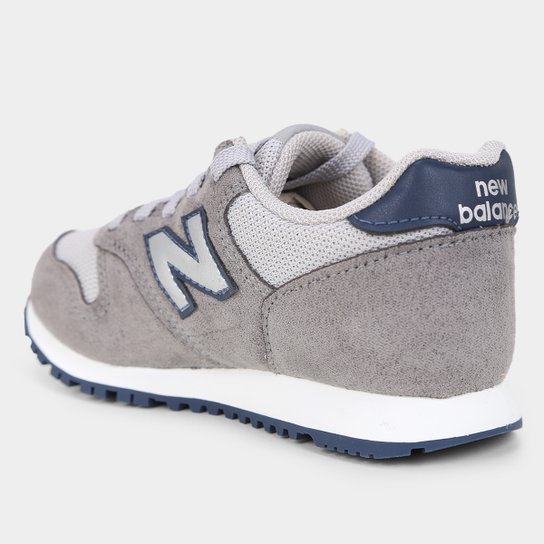 Tênis Infantil New Balance 373 Lace Cinza Netshoes