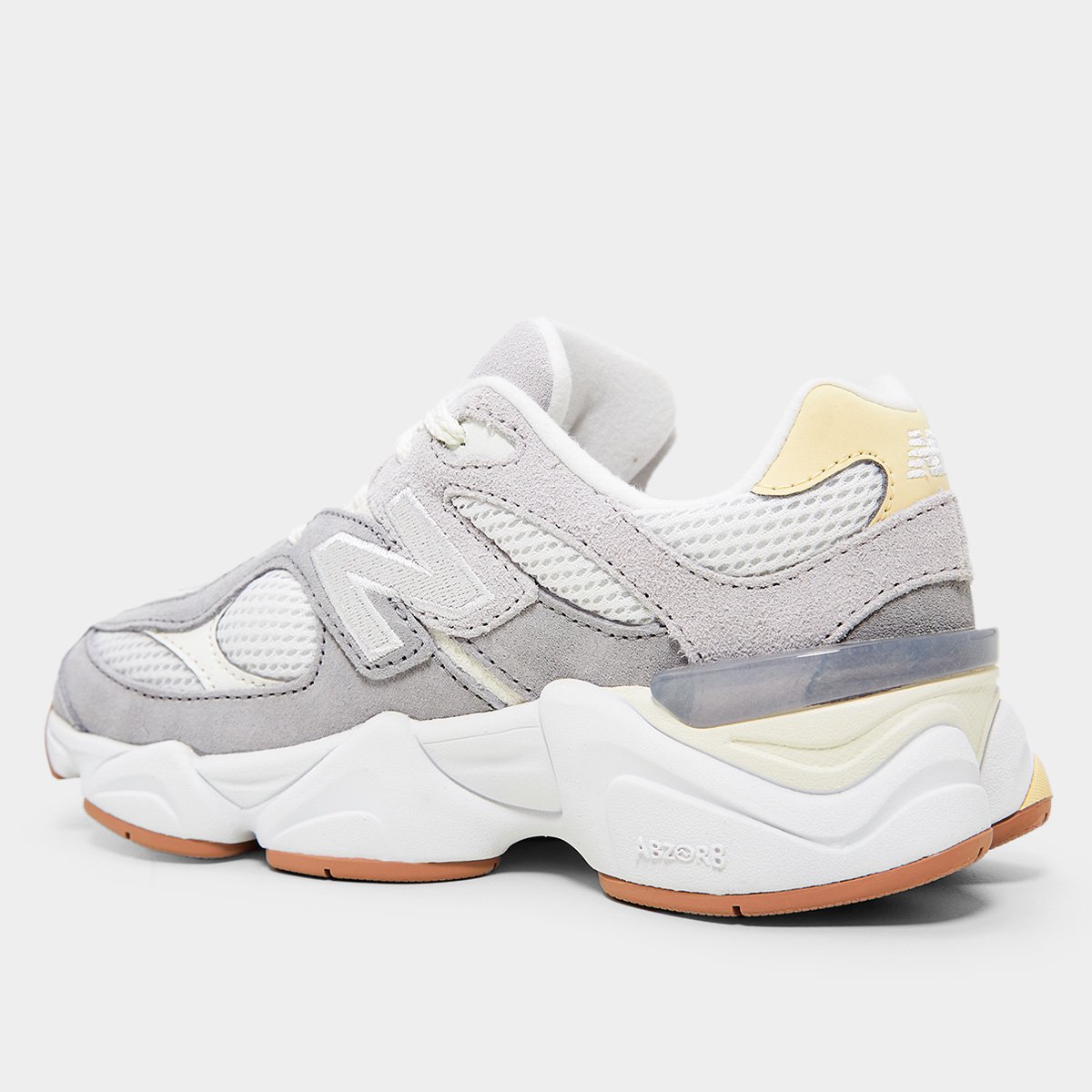 Tênis Infantil New Balance 9060 Bege+Cinza Netshoes