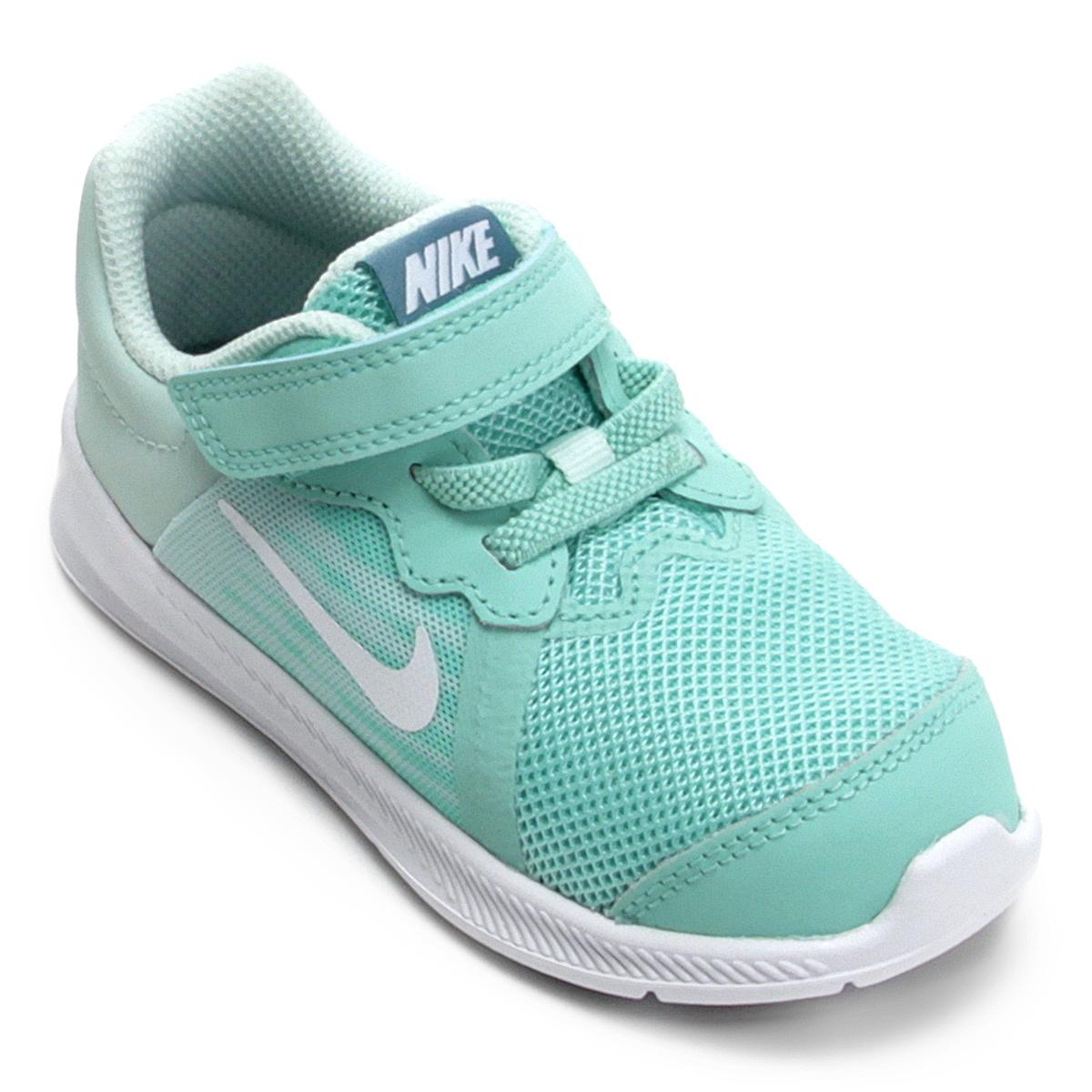 tênis infantil nike downshifter 8 gtv com velcro feminino
