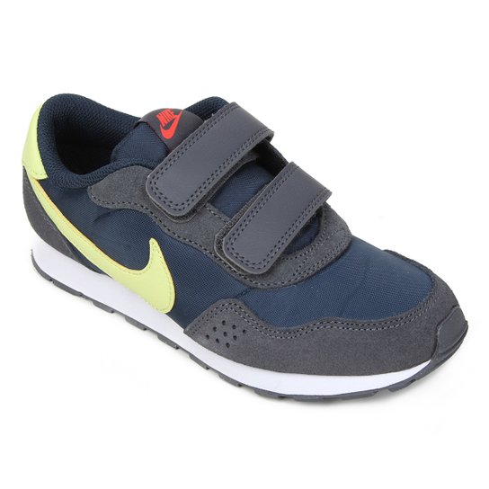 Tênis Infantil Nike MD Valiant Masculino - Marinho+Cinza Menor preço em Tênis Infantil Nike MD Valiant Masculino - Marinho+Cinza