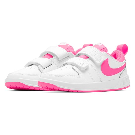 Tênis Infantil Nike Pico 5 PSV - Off white+Rosa é ruim? Tênis Infantil Nike Pico 5 PSV - Off white+Rosa é boa?