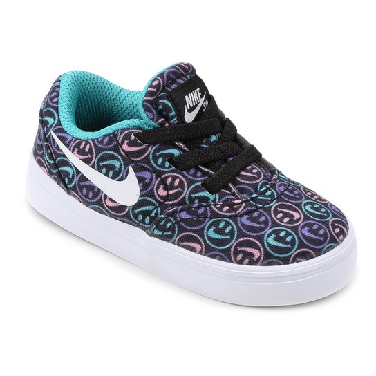 Tênis Infantil Nike Sb Check Cnvs Day - Preto+Branco Menor preço em Tênis Infantil Nike Sb Check Cnvs Day - Preto+Branco