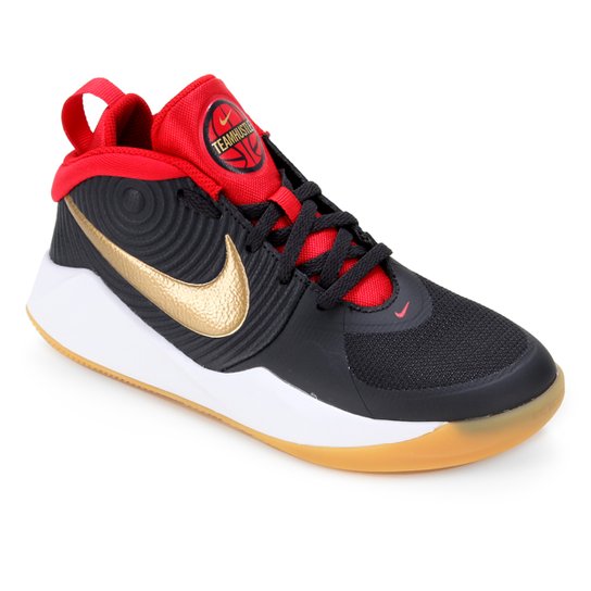 Tênis Infantil Nike Team Hustle D 9 GS - Cinza+Dourado é ruim? Tênis Infantil Nike Team Hustle D 9 GS - Cinza+Dourado é boa?