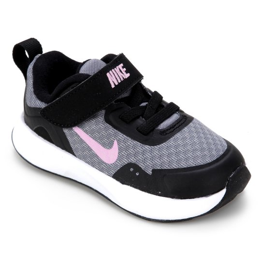 Tênis Infantil Nike Wearallday Masculino - Cinza+Preto Menor preço em Tênis Infantil Nike Wearallday Masculino - Cinza+Preto