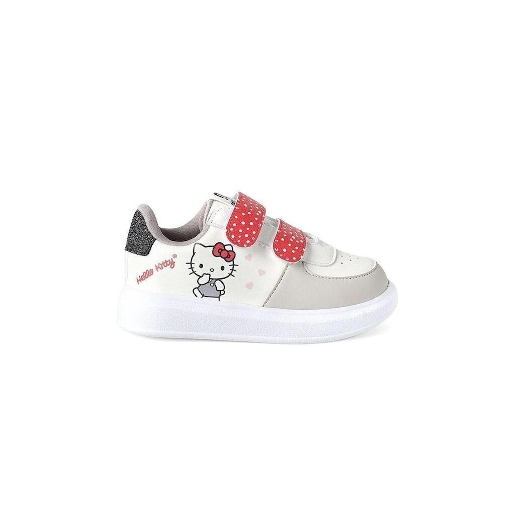 Tênis Infantil Novopé Hello Kitty Tiras 23/27 Branco
