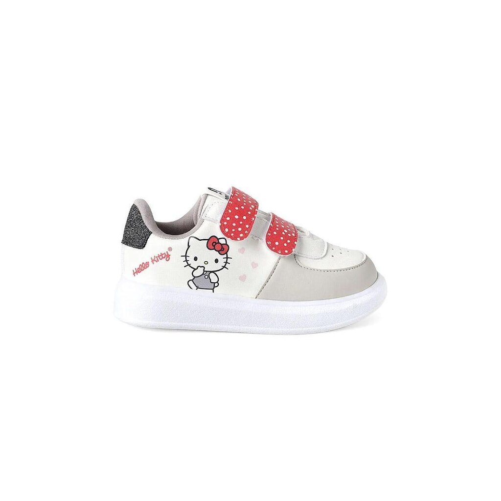 Tênis Infantil Novopé Hello Kitty Tiras 28/33 Branco