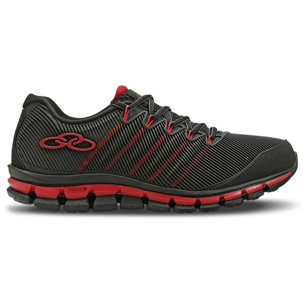 Tênis Infantil Olympikus Edição Dynamic - Preto/Vermelho