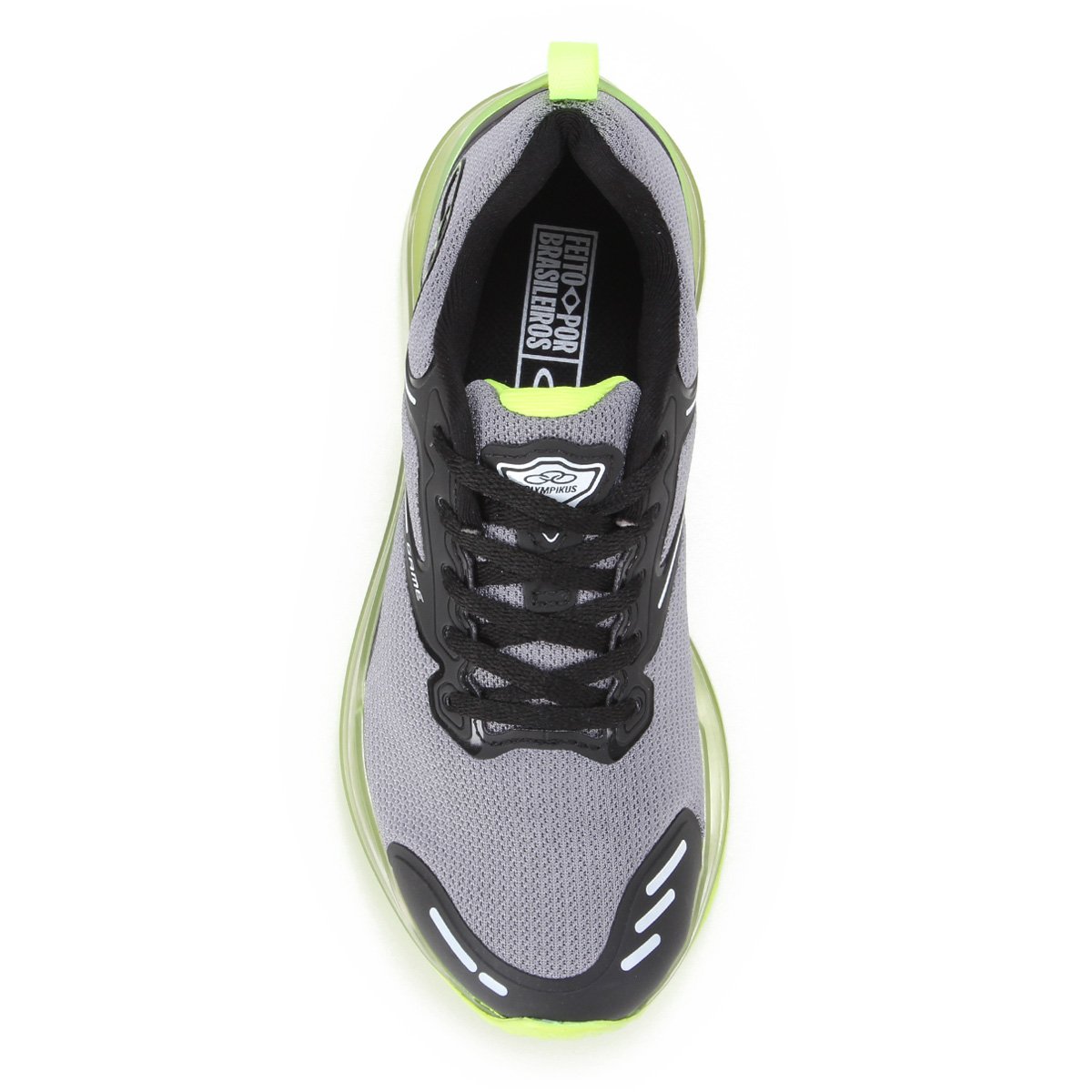 Tênis Infantil Olympikus Game 818 - Chumbo+Verde | Netshoes