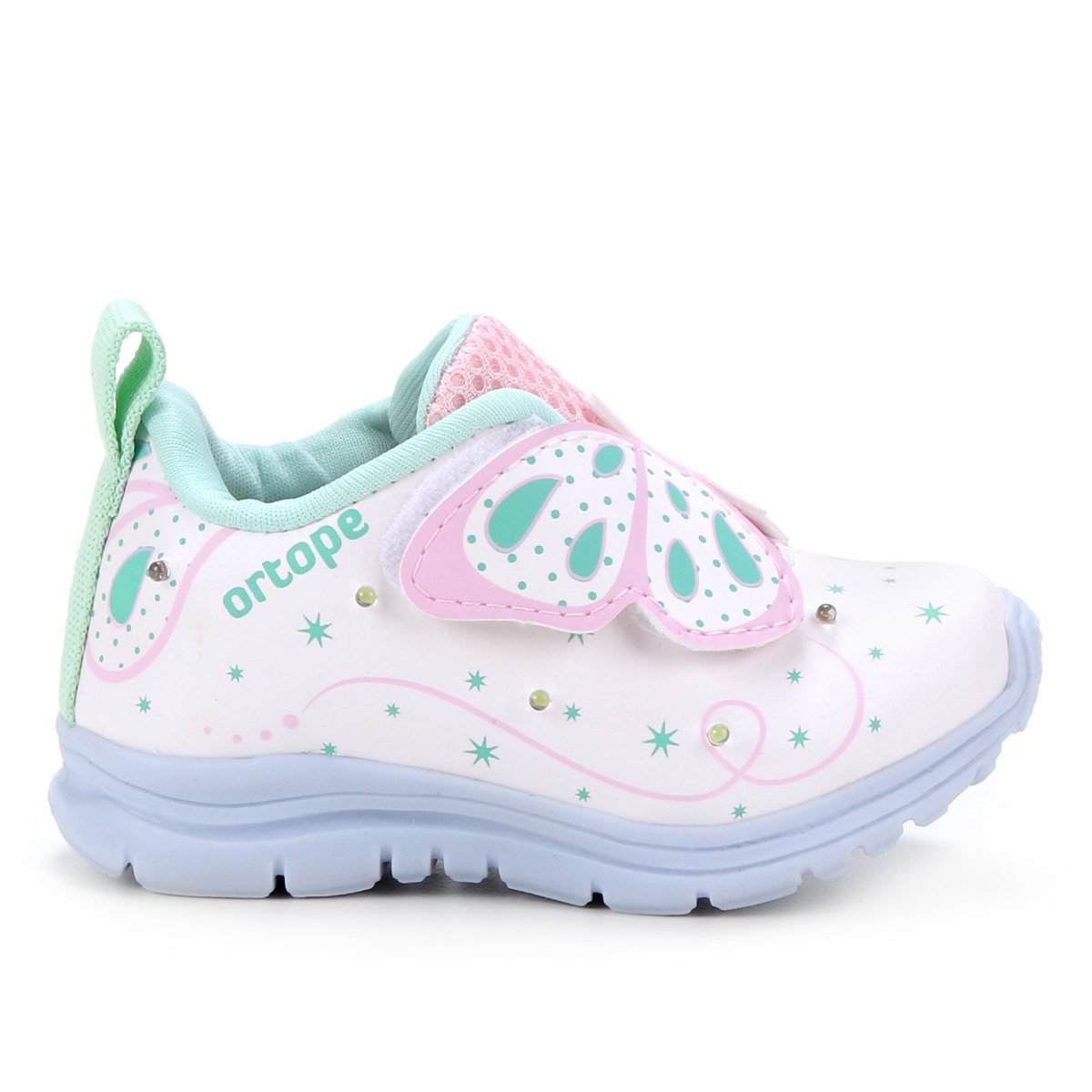 Tênis Infantil Ortopé DNA Light Feminino - Branco | Netshoes