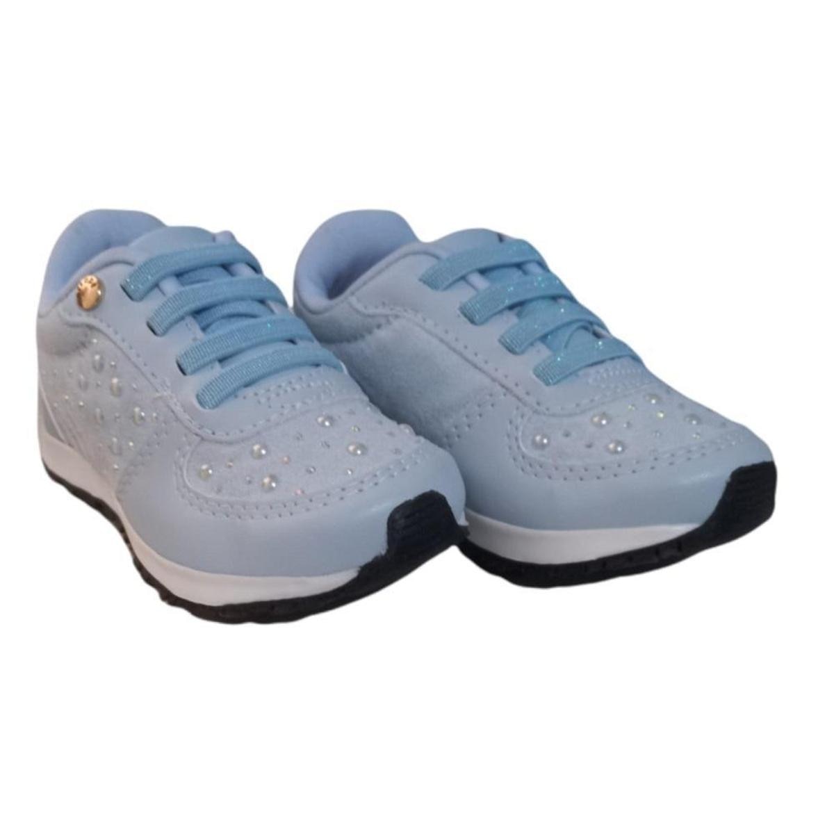 Tênis Infantil Ortopé Feminino Azul Céu - Azul | Netshoes