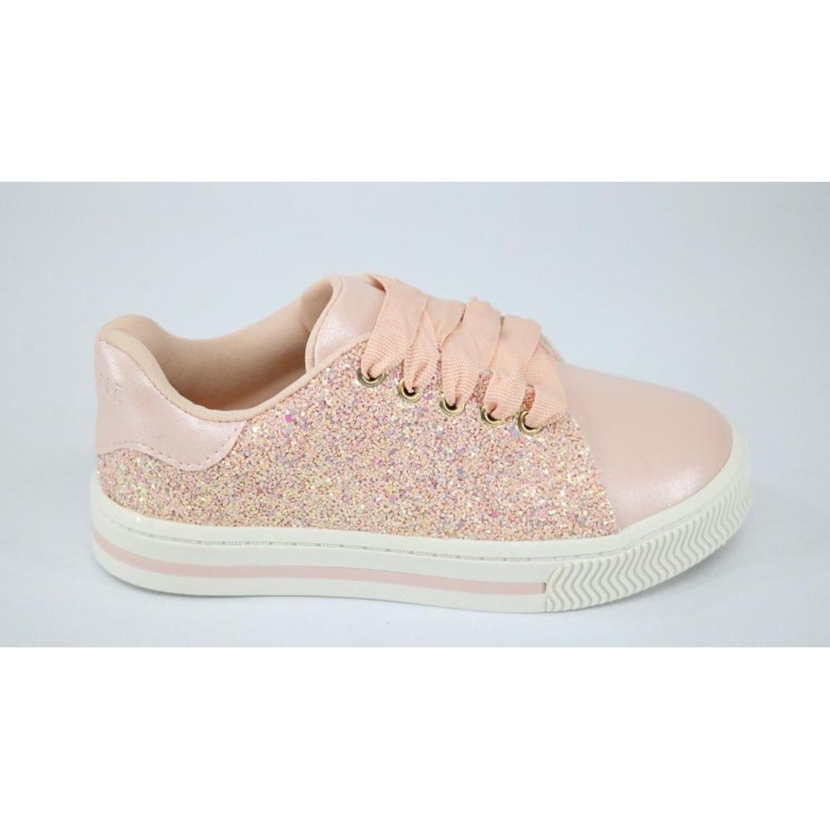 Tênis Infantil Pampili Cadarço Glitter Feminino | Netshoes