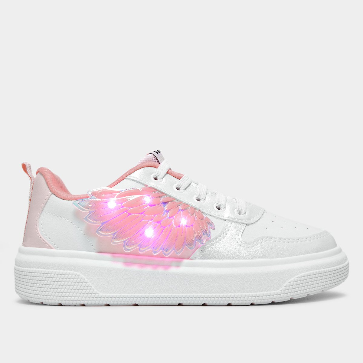 Tênis Infantil Pampili Led Asas Menina Menor preço em Tênis Infantil Pampili Led Asas Menina