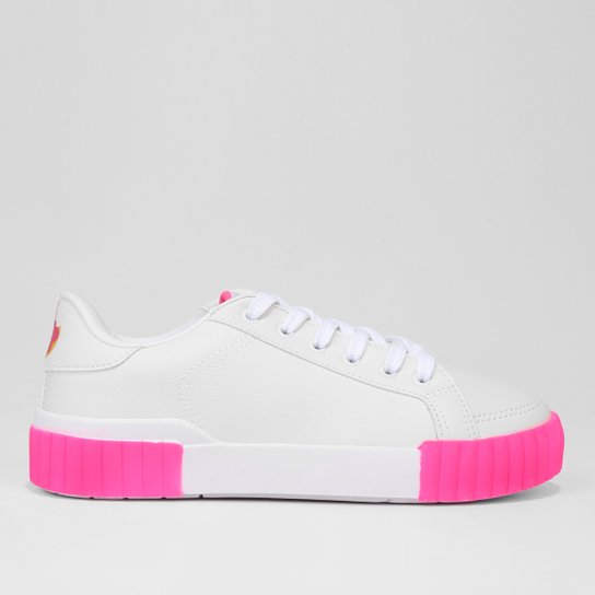 Tênis Infantil Pampili Tweenie Trend Color Menina - Branco Menor preço em Tênis Infantil Pampili Tweenie Trend Color Menina - Branco