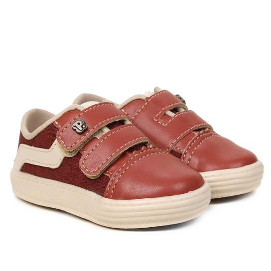 Tênis Infantil Pimpolho Baby Fase Masculino - Bordô Menor preço em Tênis Infantil Pimpolho Baby Fase Masculino - Bordô