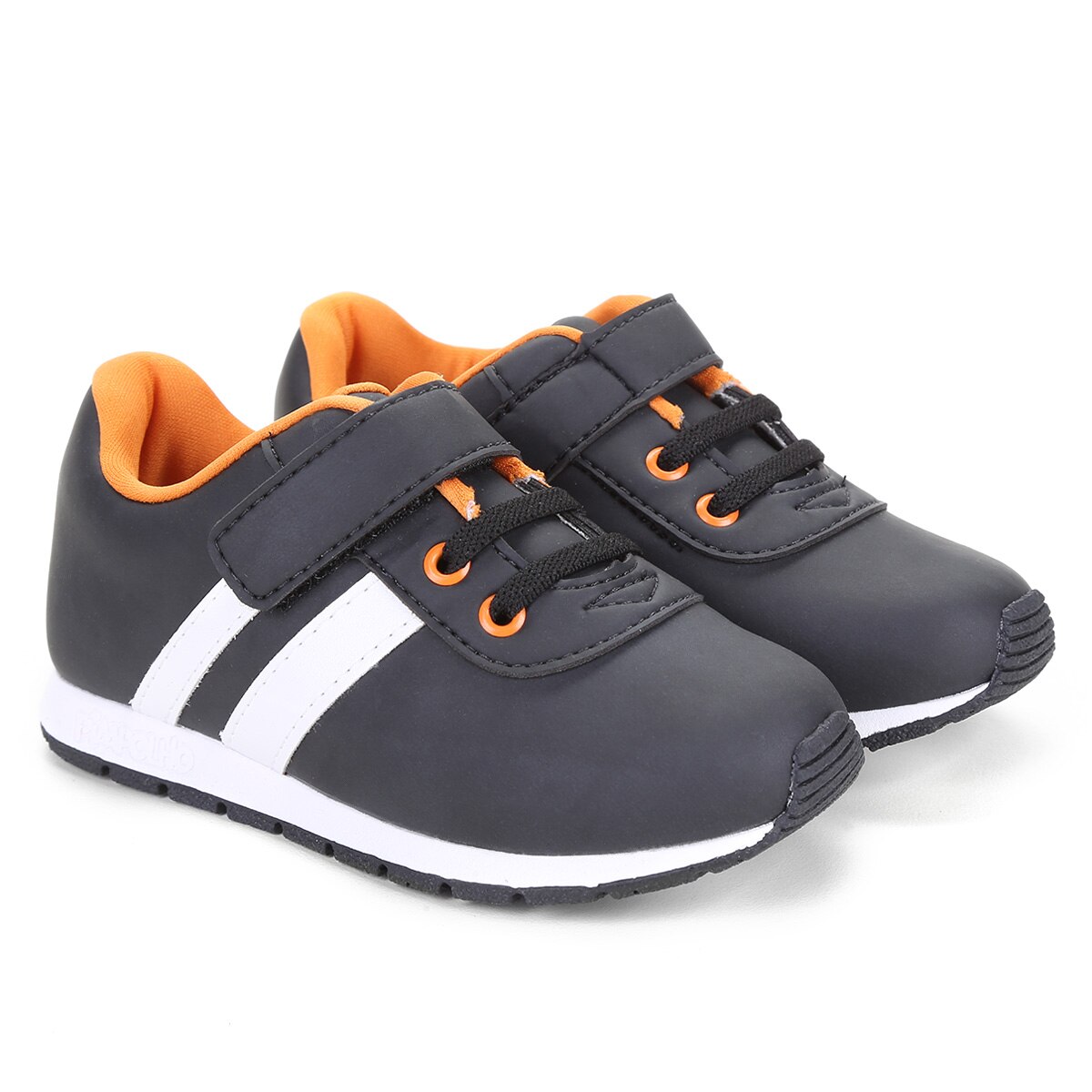 Tênis Infantil Pimpolho Retro Masculino - Preto | Netshoes