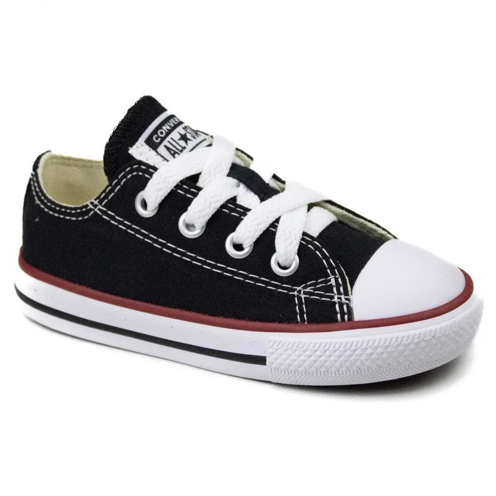 TENIS  INFANTIL PRETO ORIGINAL CK00010007