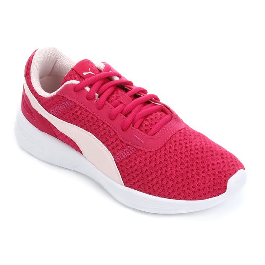 Tênis Infantil Puma Activate Jr - Rosa Claro e Pink Menor preço em Tênis Infantil Puma Activate Jr - Rosa Claro e Pink
