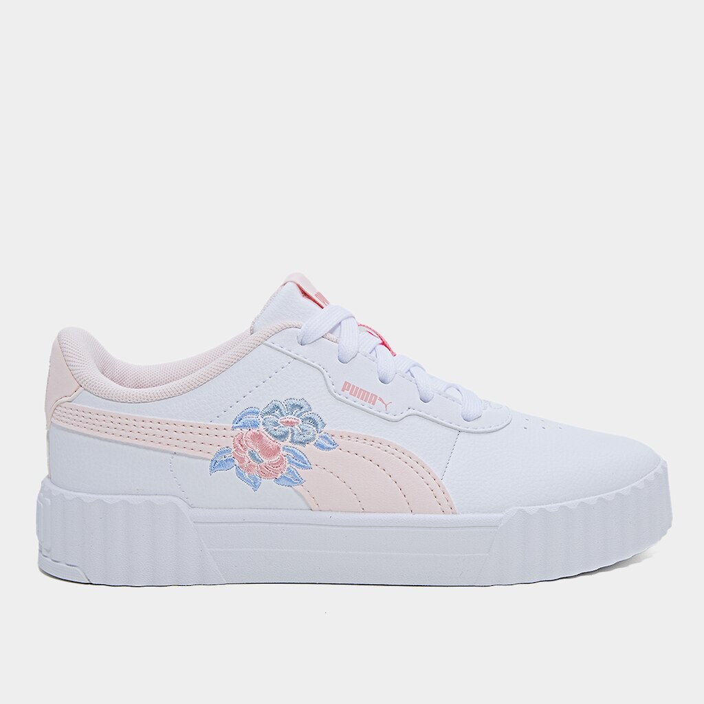 Tênis Infantil Puma Carina 3.0 Floral Menina