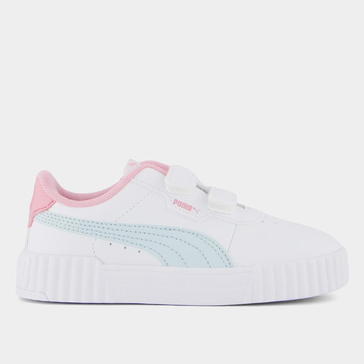 Tênis Infantil Puma Carina 3.0 V Menina - Branco | Netshoes