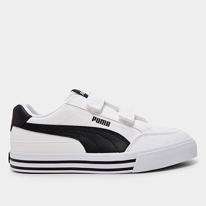 Tênis Infantil Puma Court Classic Vulc - Unissex