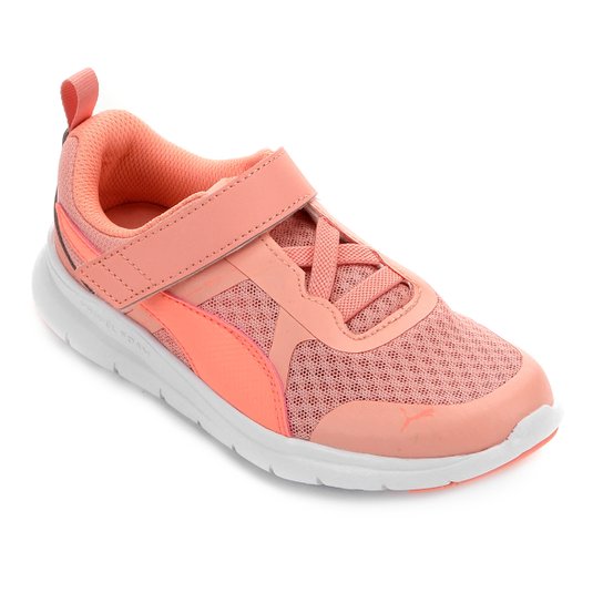 Tênis Infantil Puma Flex Essential V PS - Rosa Menor preço em Tênis Infantil Puma Flex Essential V PS - Rosa
