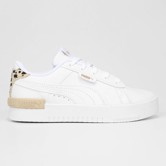 Tênis Infantil Puma Jada Animal Ps Menina - Branco Menor preço em Tênis Infantil Puma Jada Animal Ps Menina - Branco