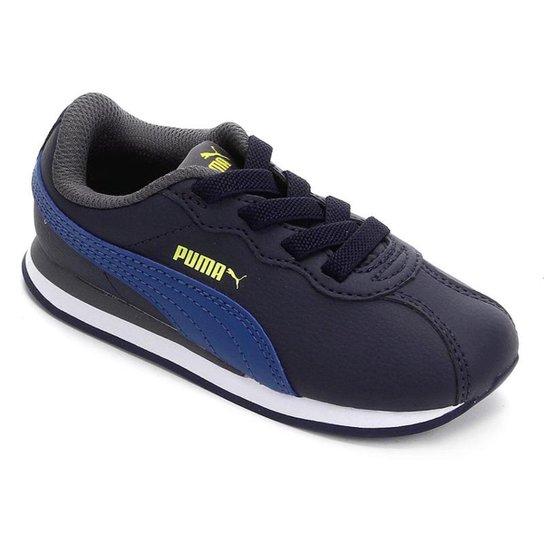 Tênis Infantil Puma Turin II - Preto Menor preço em Tênis Infantil Puma Turin II - Preto