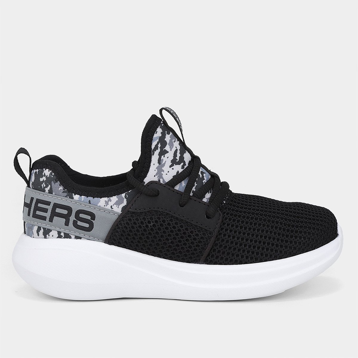 Tênis Infantil Skechers Go Run Fast Camo Menina Menor preço em Tênis Infantil Skechers Go Run Fast Camo Menina