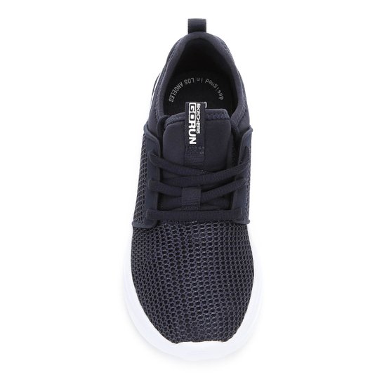 Tênis Infantil Skechers GO Run Fast Masculino - Azul Escuro