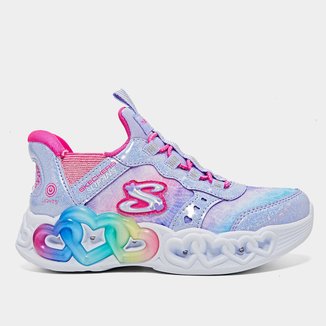 Tênis Infantil Skechers Heart Ligths Menina