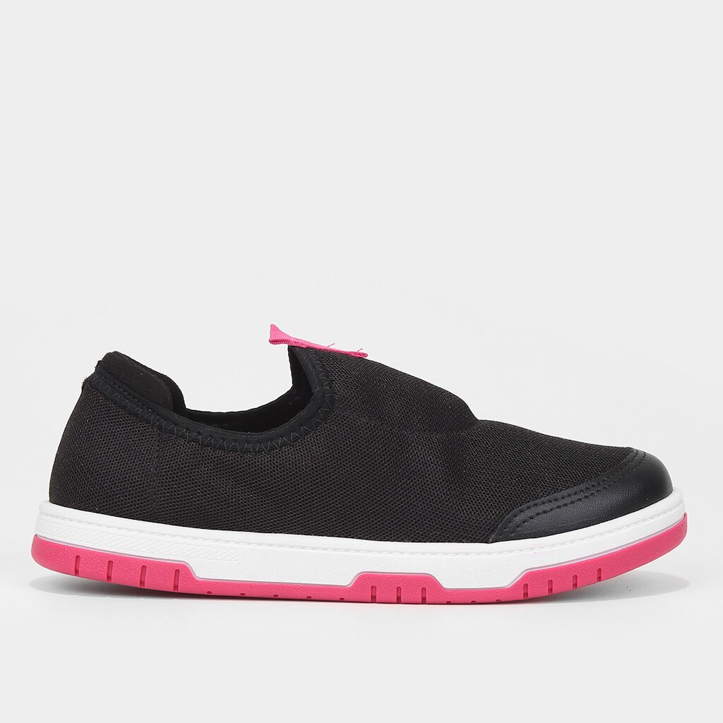 Tênis Infantil Slip On Molekinha Cano Baixo Menina