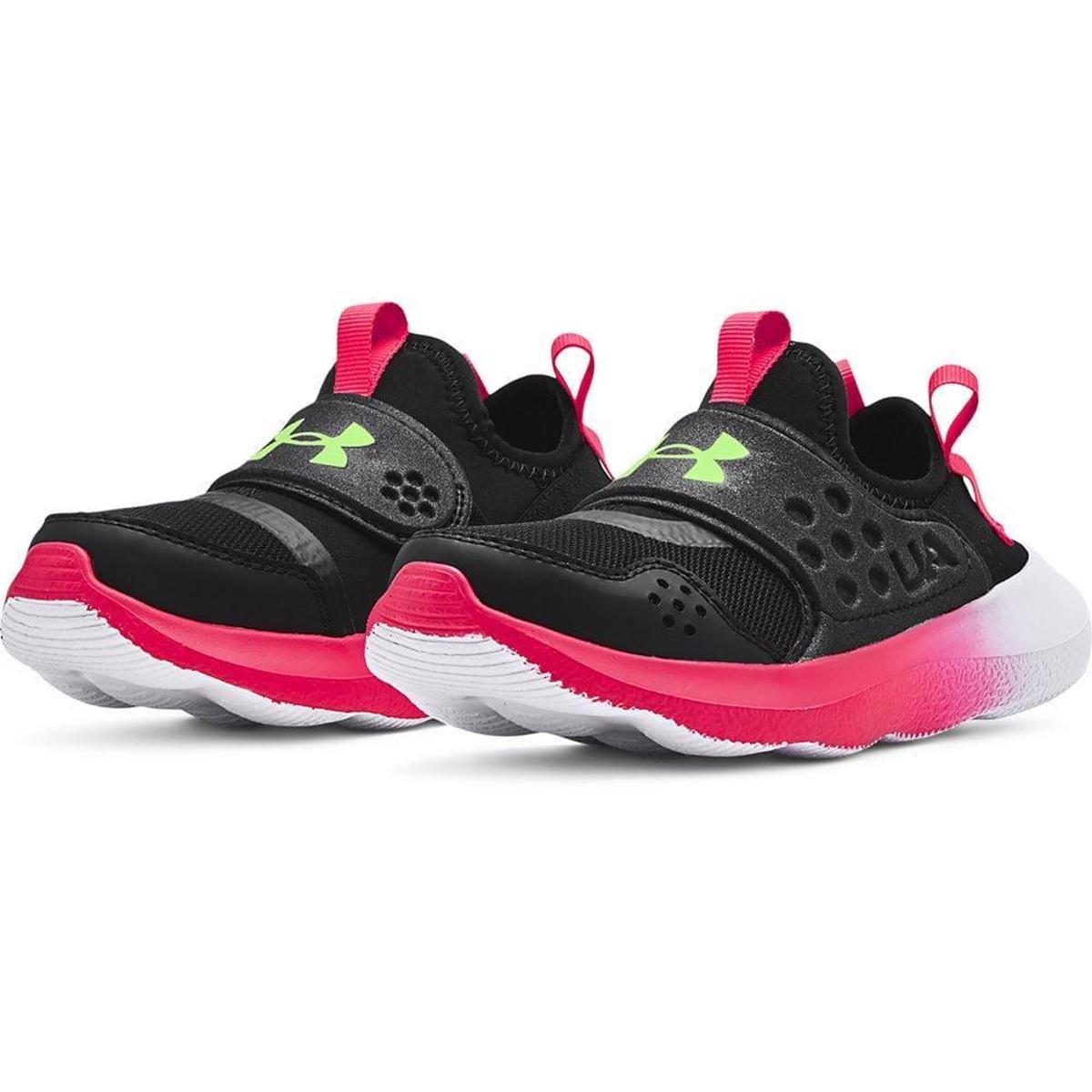Tênis Infantil Under Armour GPS Runplay Fade Preto Netshoes